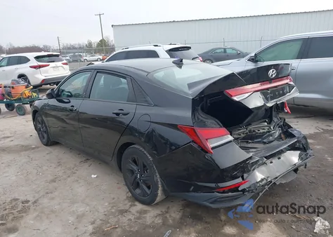 2022 Hyundai Elantra Sel из США, поврежденный, VIN 5NPLS4AG9NH085327